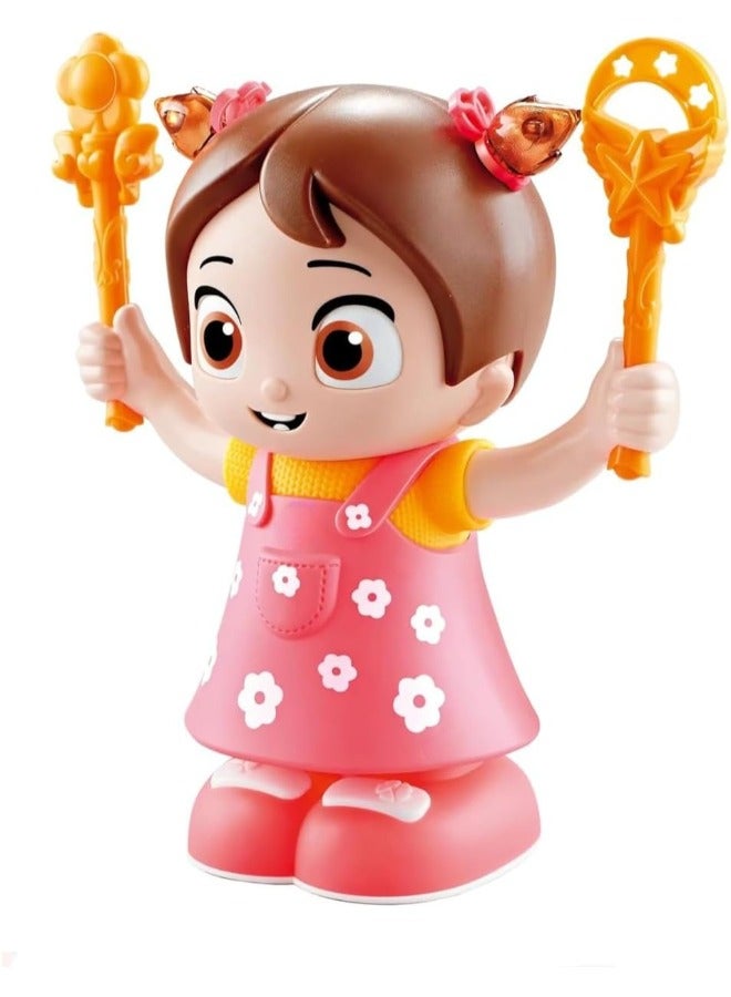 Interactive Talking  Moving Doll for Girls | Battery-Operated Educational Doll with Accessories | Fun Speech  Motion for Kids | Indoor Role Play Toy for Ages 3+ - Image 1